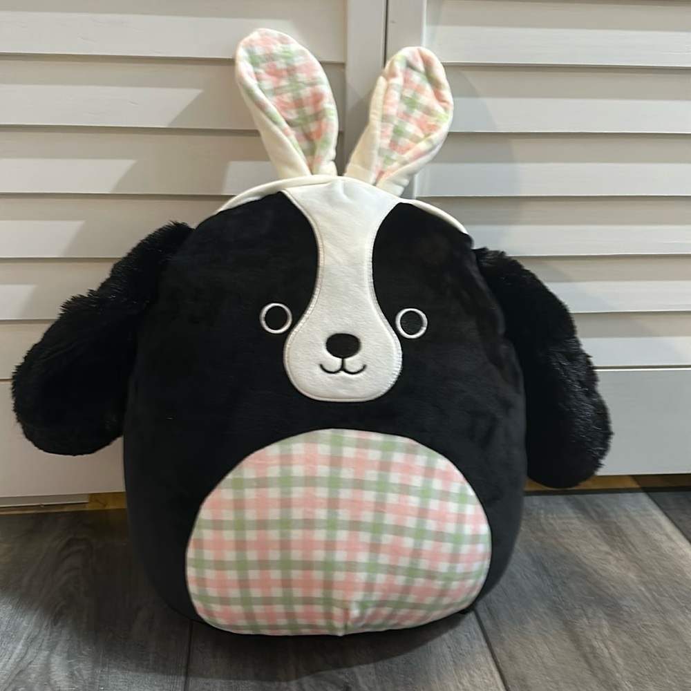 Nathaniel the easter dog squishmallow